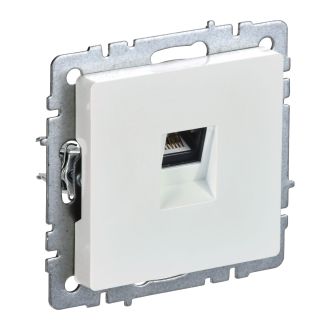 BRITE Розетка компьютерная RJ45 кат.5E жемчуг