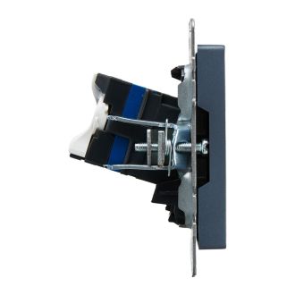 BRITE Розетка компьютерная RJ45 кат.6 маренго