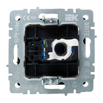BRITE Розетка компьютерная RJ45 кат.6 темная бронза