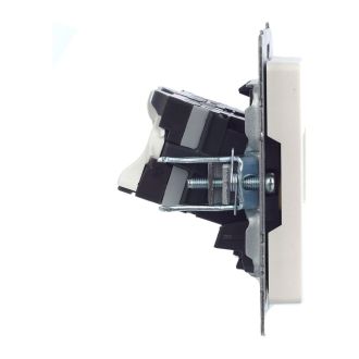 BRITE Розетка компьютерная двойная кат.5E RJ45 жемчуг