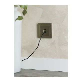 BRITE Рамка 1-местная IP44 шампань