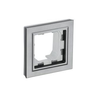 BRITE Рамка 1-местная IP44 сталь