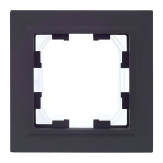 BRITE Рамка 1-местная IP44 графит