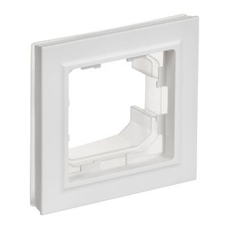 BRITE Рамка 1-местная IP44 арктический белый