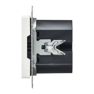 BRITE Розетка USB A+C 45Вт высокоскоростная зарядка арктический белый