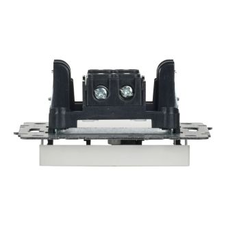 BRITE Выключатель 1-клавишный 10А белый