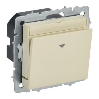 BRITE Выключатель карточный 30А бежевый