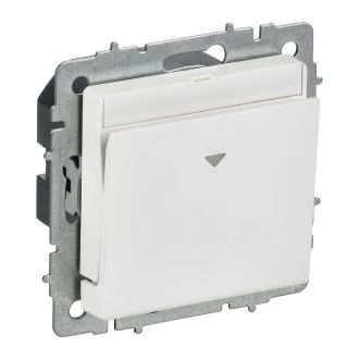 BRITE Выключатель карточный 30А арктический белый
