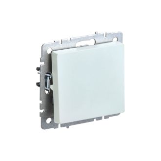 BRITE Выключатель 1-клавишный перекрестный 10А жемчуг