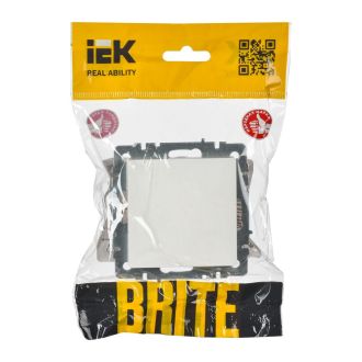 BRITE Вывод кабеля белый