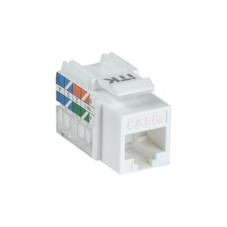 ITK Модуль Keystone Jack кат.6A UTP 110 IDC 90град