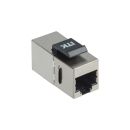 ITK Проходной адаптер кат.5E FTP RJ45-RJ45 Keystone Jack