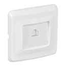 VEGA Розетка 1-местная компьютерная RJ45 кат.5е белый GENERICA