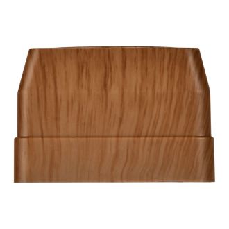OKTAVA Розетка 3-местная с заземлением для открытой установки 16А дуб GENERICA