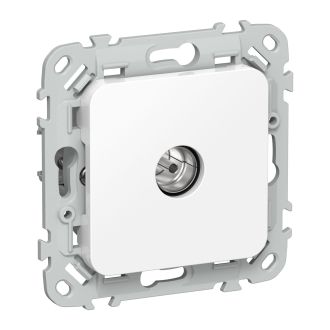 FLITE Розетка TV экранированная оконечная тип M белый