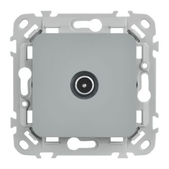 FLITE Розетка TV экранированная оконечная тип M серый