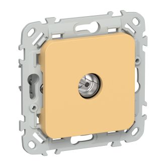 FLITE Розетка TV экранированная проходная тип M золотарник