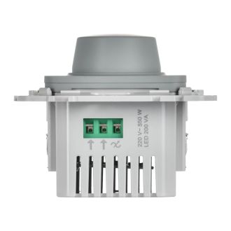 FLITE Светорегулятор проходной TRIAC 550Вт серый