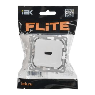 FLITE Розетка HDMI белый