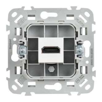 FLITE Розетка HDMI алюминий
