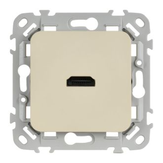 FLITE Розетка HDMI сливочный