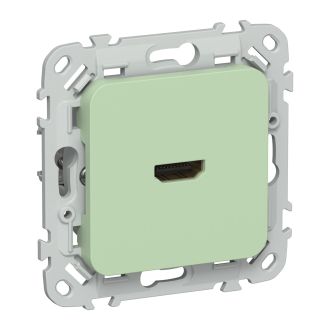 FLITE Розетка HDMI фисташковый