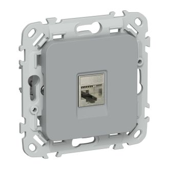 FLITE Розетка компьютерная RJ45 категория 5Е STP серый