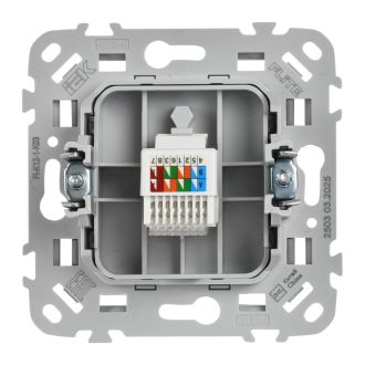 FLITE Розетка компьютерная RJ45 категория 5Е UTP серый