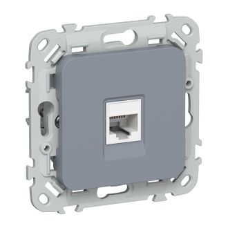 FLITE Розетка компьютерная RJ45 категория 5Е UTP маренго