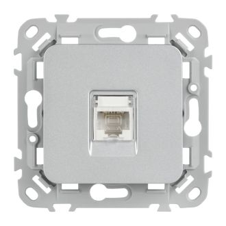 FLITE Розетка компьютерная RJ45 категория 5Е UTP алюминий