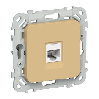 FLITE Розетка компьютерная RJ45 категория 5Е UTP шамуа