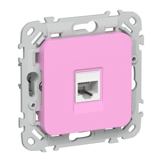 FLITE Розетка компьютерная RJ45 категория 5Е UTP пурпурный
