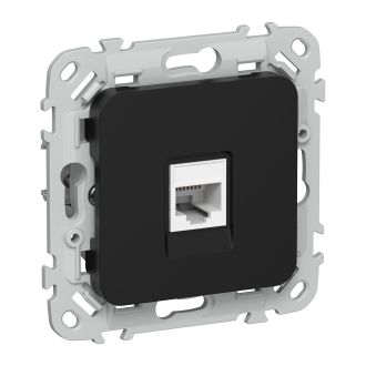 FLITE Розетка компьютерная RJ45 категория 6 UTP черный