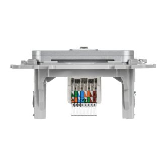 FLITE Розетка компьютерная RJ45 категория 6 UTP алюминий