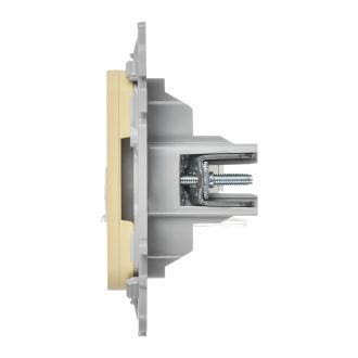 FLITE Розетка 2-местная компьютерная RJ45 категория 5Е UTP навахо