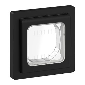 FLITE Рамка 1-местная IP55 черный