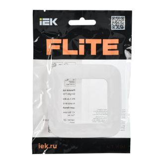 FLITE Artistic Рамка 1-местная белый