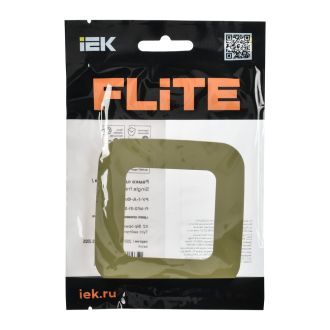FLITE Artistic Рамка 1-местная оливковый
