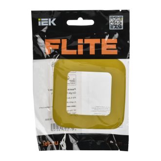 FLITE Artistic Рамка 1-местная желтый карри