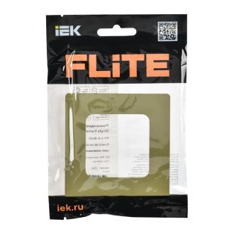 FLITE Classic Рамка 1-местная оливковый