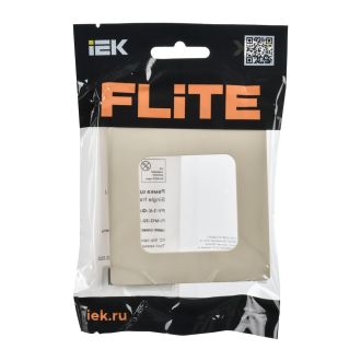 FLITE Classic Рамка 1-местная сливочный