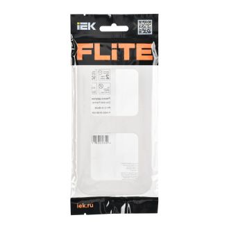 FLITE Artistic Рамка 2-местная жемчуг