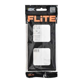 FLITE Classic Рамка 2-местная черный