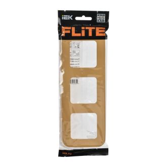 FLITE Artistic Рамка 3-местная шамуа