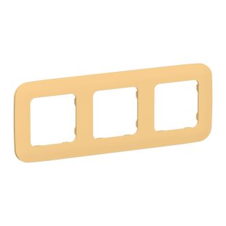 FLITE Artistic Рамка 3-местная золотарник