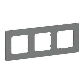 FLITE Classic Рамка 3-местная мокрый асфальт