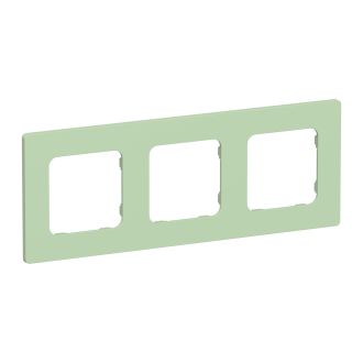 FLITE Classic Рамка 3-местная фисташковый
