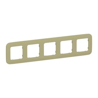 FLITE Artistic Рамка 5-местная оливковый