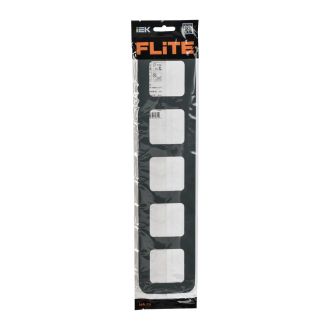 FLITE Artistic Рамка 5-местная мокрый асфальт