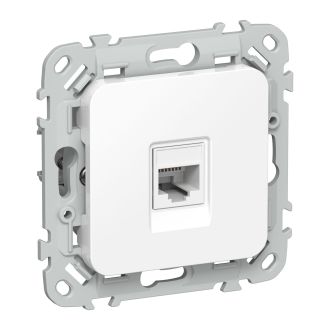 FLITE Розетка телефонная RJ11 категория 3 белый
